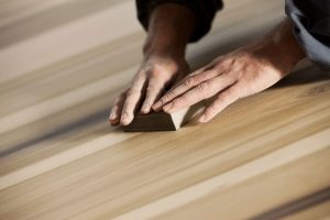 sanding hand